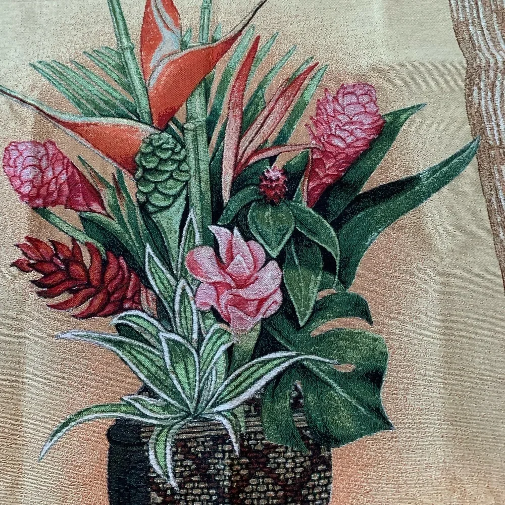 Tropical Garden fine Art Tapestry